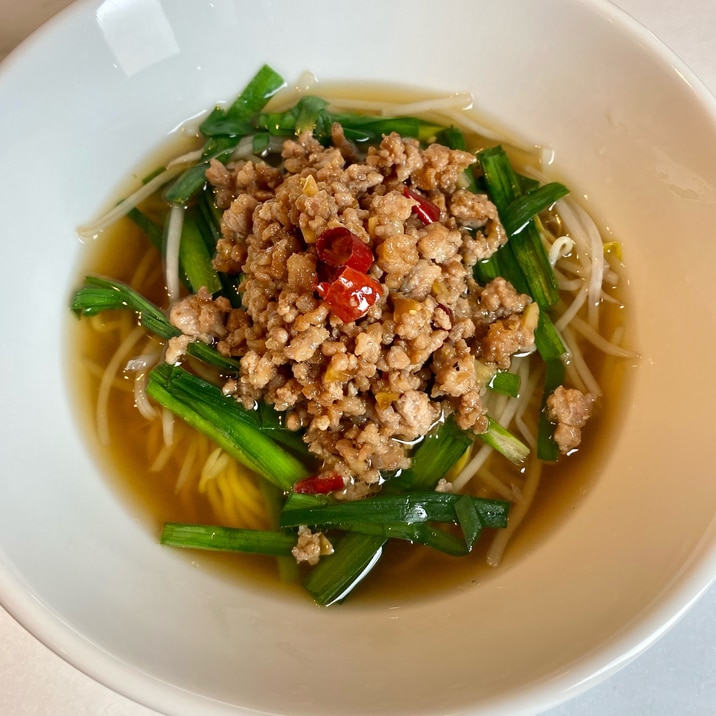 主夫がつくる台湾ラーメン 本山風